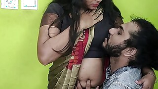 Saree romance part 2 navel lick romance of Vaishnavy and Sharun Raj, Mallu couple hot navel lick, Mallu girl in hot saree navel